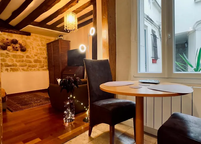 Charming studio Kenzo Marais Lejlighed