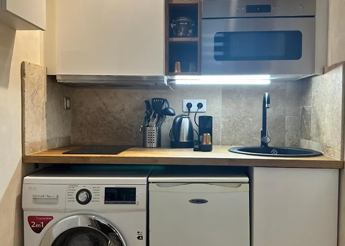 Pokój studio (22 m²) w obiekcie Apartament z liczbą prywatnych łazienek 1 w okolicy Le Marais 4. dz