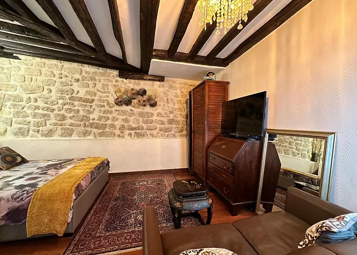 Apartament Pokój studio (22 m²) w obiekcie Apartament z liczbą prywatnych łazienek 1 w okolicy Le Marais 4. dz