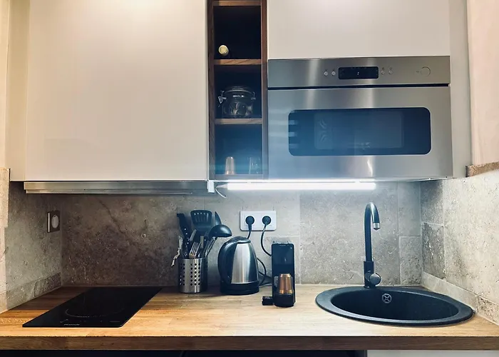 Pokój studio (22 m²) w obiekcie Apartament z liczbą prywatnych łazienek 1 w okolicy Le Marais 4. dz *